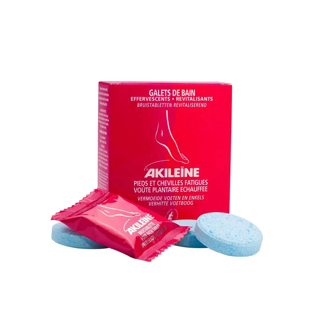 Akileine Relaxing Effervescent Footbath Tablets - Box of 6