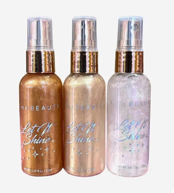 Body Spray Let It Shine 3 Piece Set XB-SS01 Xime Beauty