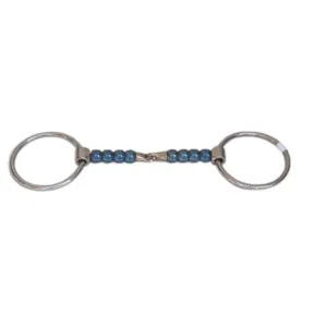 Bombers Cherry Roller Loose Ring Snaffle