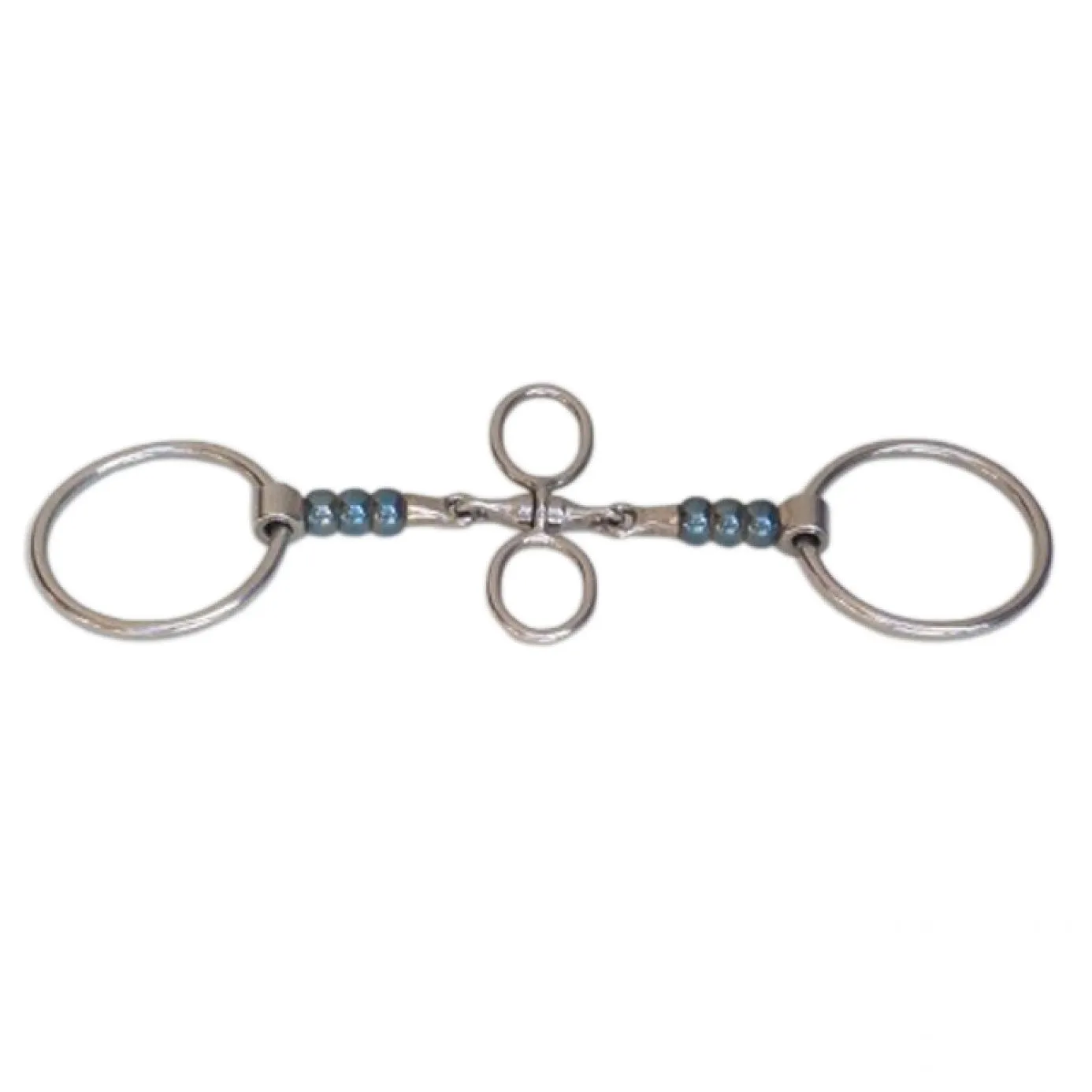 Bombers Cherry Roller Spinner Loose Ring Snaffle