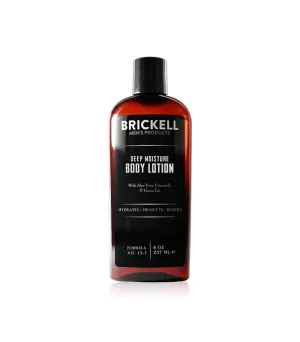 Brickell Men's Products - Deep Moisture Body Lotion for Men (Scented), 237ml