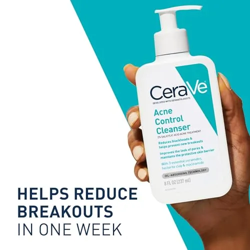 CeraVe Acne Treatment Face Wash