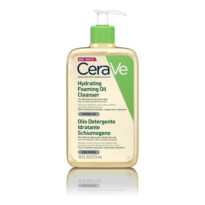 Cerave Hydrating Foaming Oil Cleanser