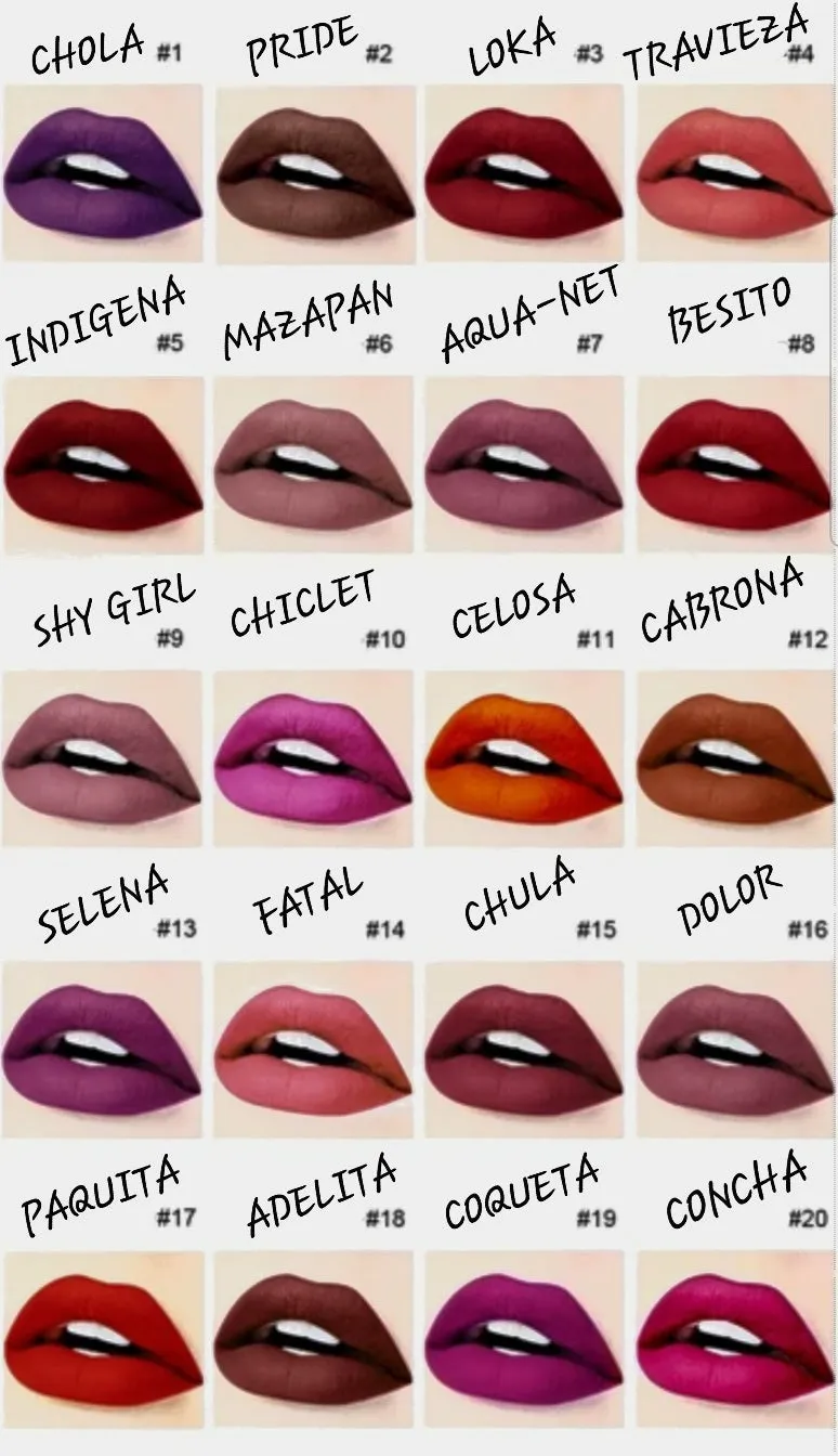 Chola Ink Matte Lipstick #1 - CHOLA