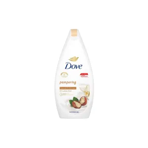 Dove Purely Pampering Shea Butter with Warm Vanilla Body Wash (500ml) – Nourishing & Moisturizing Shower Gel for Dry Skin with Vanilla Scent