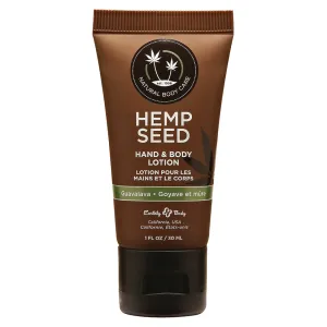 Earthly Body Hemp Seed Lotion Guavalava 1oz