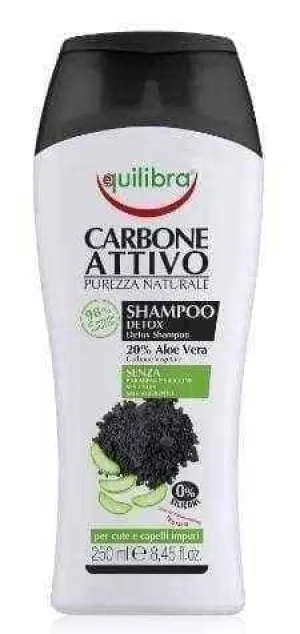 Equilibra cleansing shampoo with active carbon 250ml