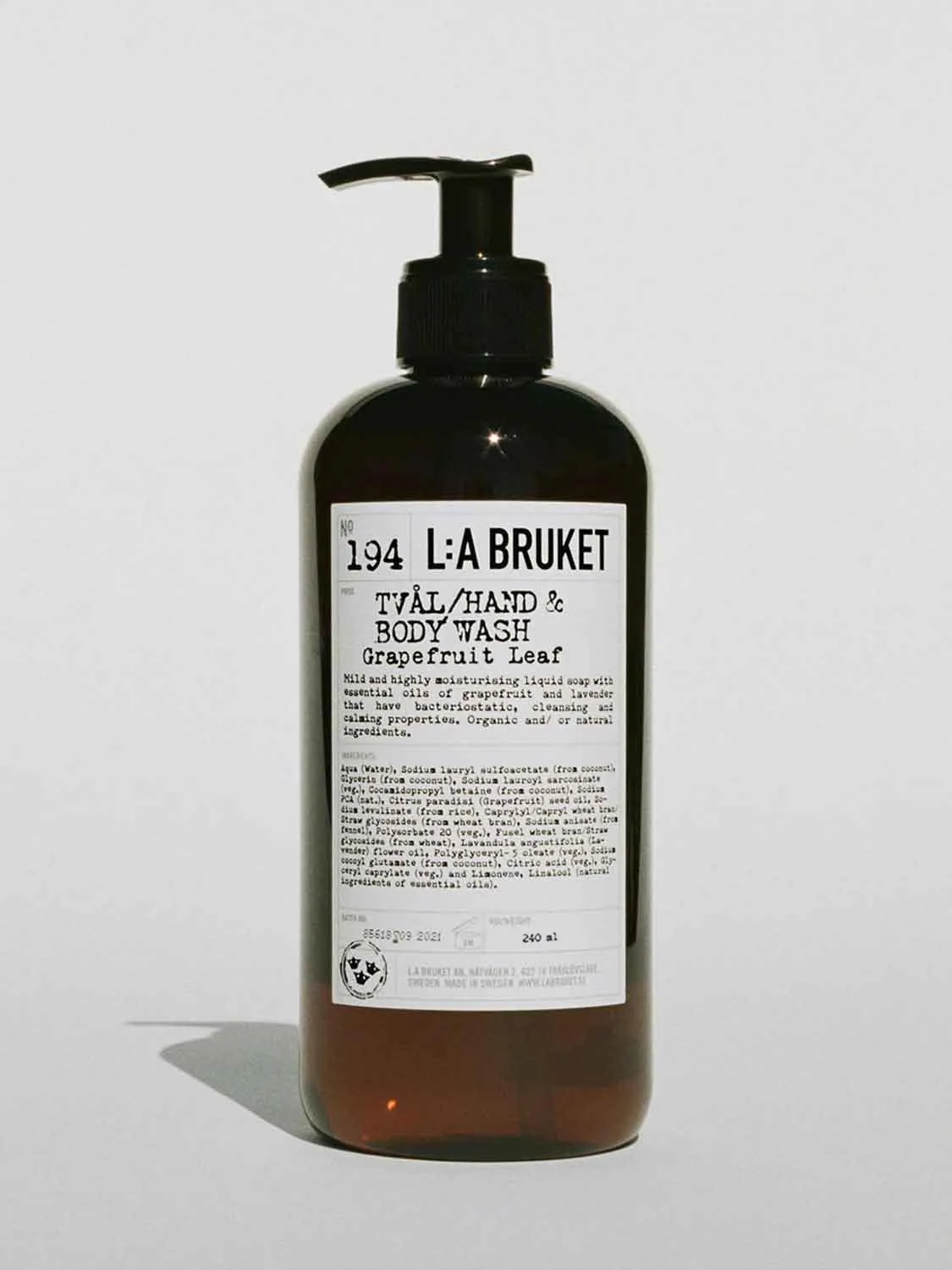 Grapefruit Leaf Hand and Body Wash