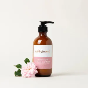 Herb Farm Nourish & Glow Cream Cleanser 200ml (Softening Rose)