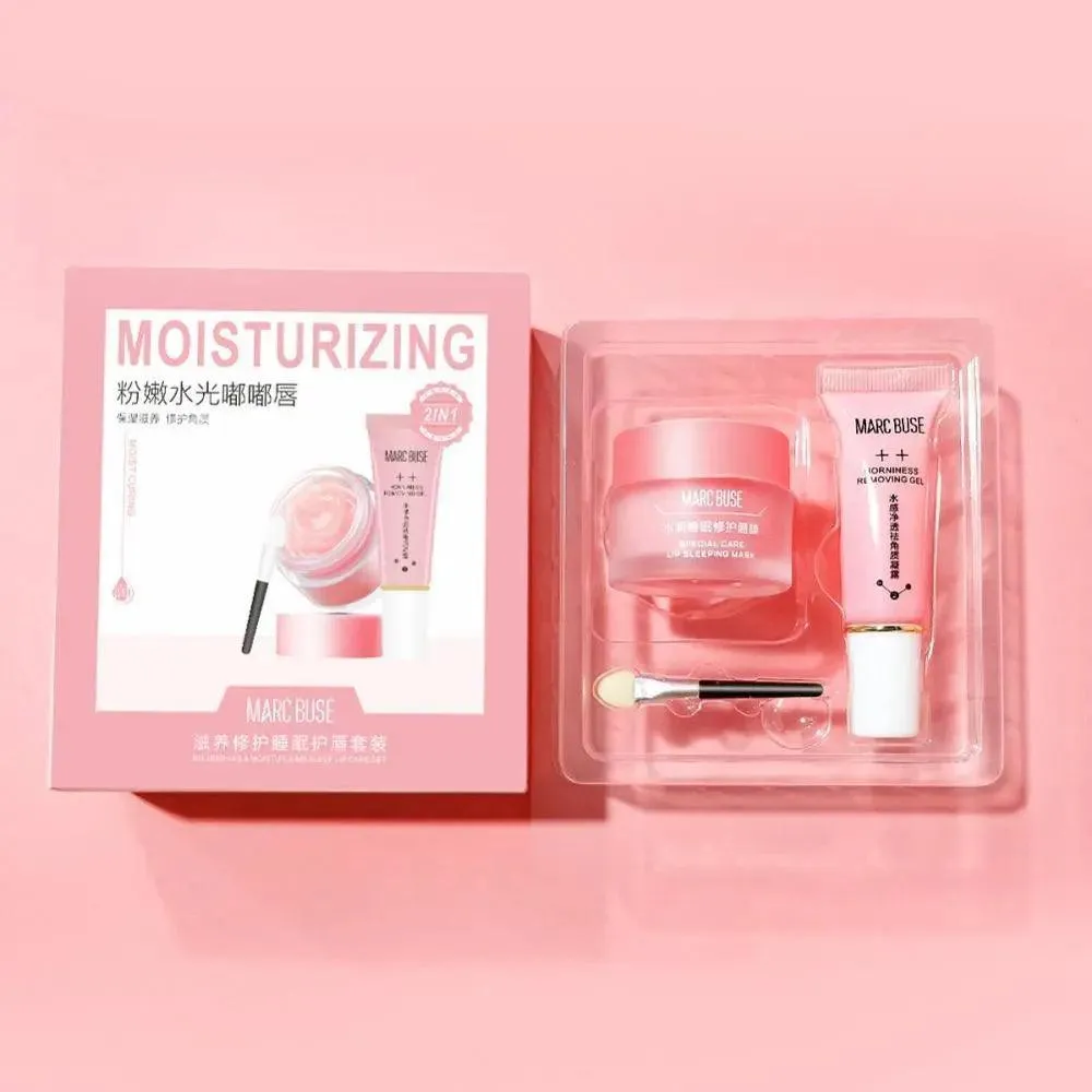 Lip Care Set Gel and  Mask - 3 Set