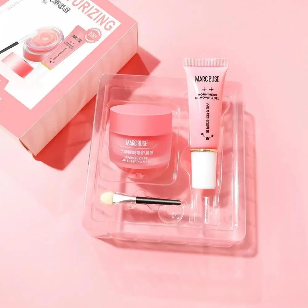 Lip Care Set Gel and  Mask - 3 Set