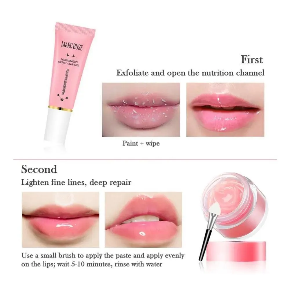 Lip Care Set Gel and  Mask - 3 Set