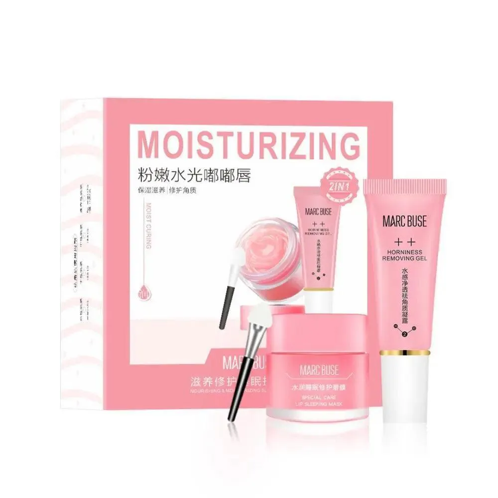 Lip Care Set Gel and  Mask - 3 Set