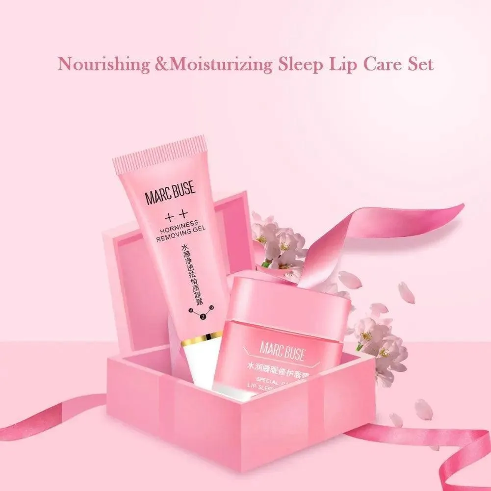 Lip Care Set Gel and  Mask - 3 Set