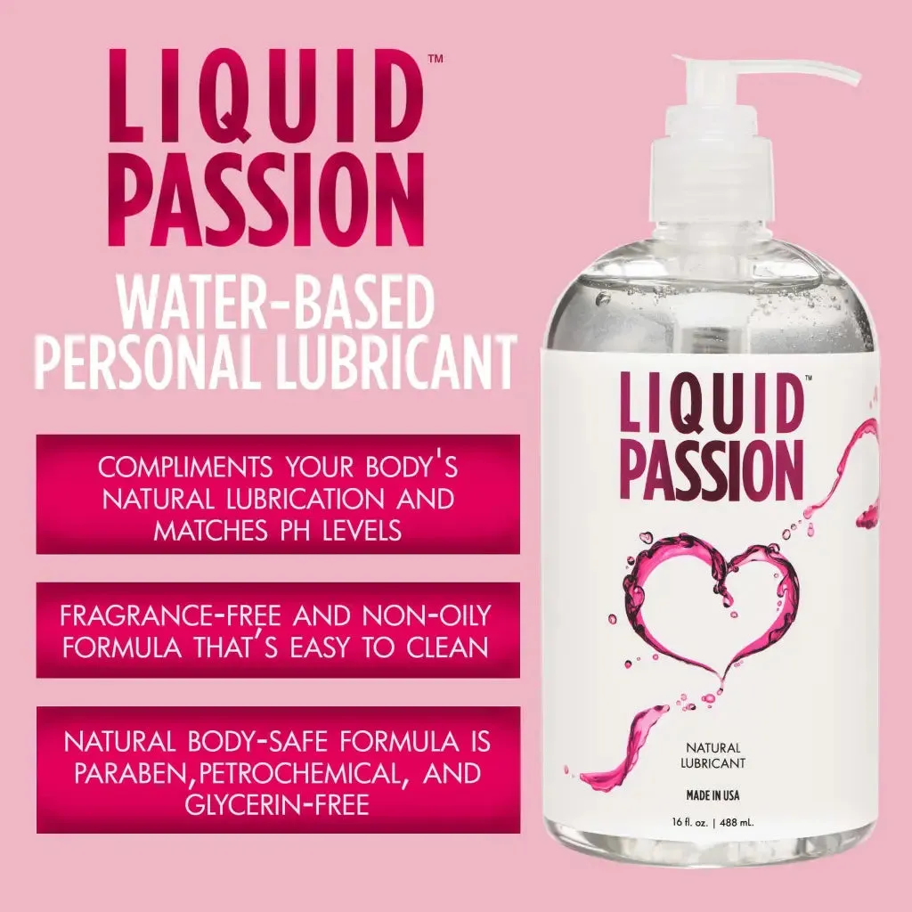 Liquid Passion Natural Lubricant - 16oz