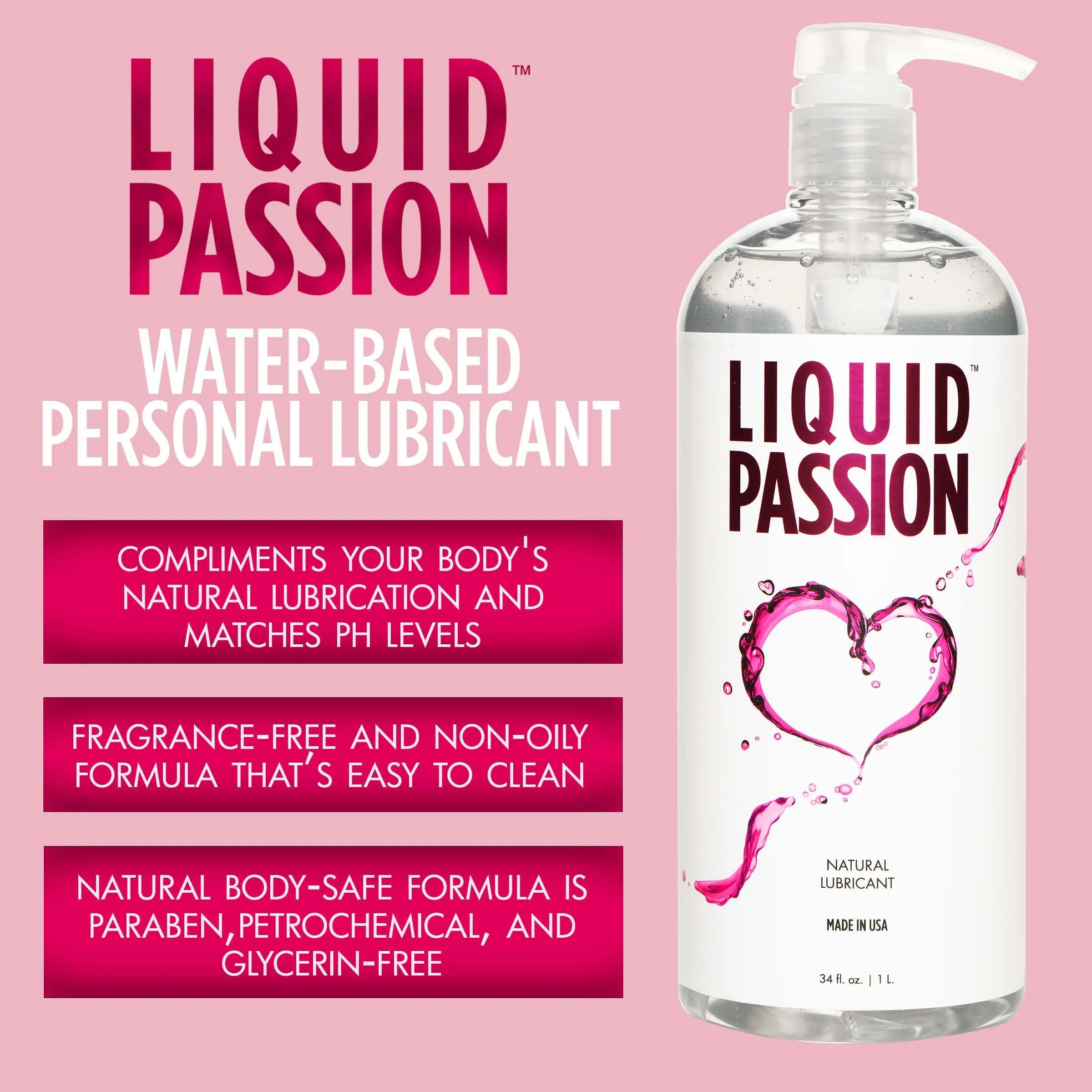 Liquid Passion Natural Lubricant