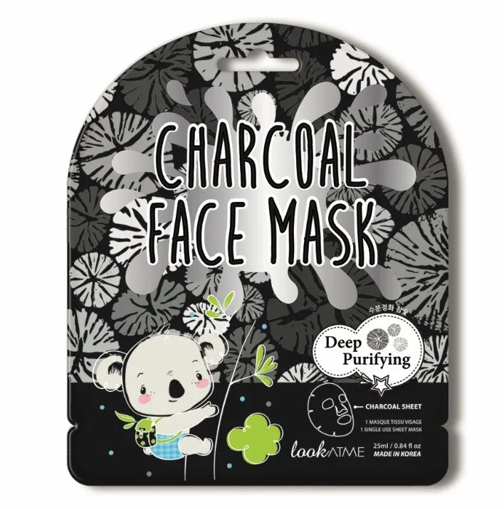 Mascarilla facial Look at Me CHARCOAL FACE MASK