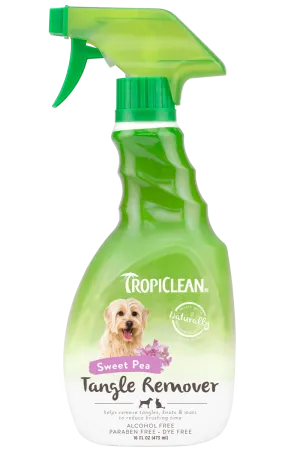 TropiClean Sweet Pea Tangle Remover Spray for Pets (16 oz)